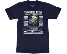 Pollinator Bee Wildflower Garden T-shirt Botanical Nature Lovers Tee