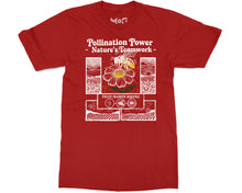 Pollinator Bee Wildflower Garden T-shirt Botanical Nature Lovers Tee