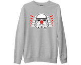 Red Nose Day Storm Trooper Sweatshirt Star Wars Kids Adults Jumper