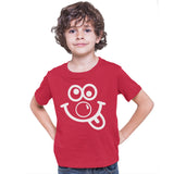 Funny Red Nose Day Googly Eyes T-shirt School Event Kids Top