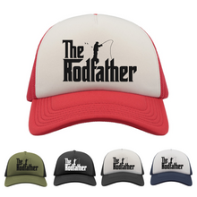 The Rodfather Trucker Cap, Funny Dad Grandad Fishing Hat, Father's Day Birthday Gift, Fishing Gifts, Gift For Fisherman - Dad Hat Cap