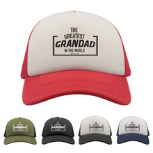 Grandad Gift Cap, Funny Grandpa Hat, Best Grandfather Trucker Cap, Father's Day Dad Birthday Gift Idea, Gift for Grandad Men's Adult Hat