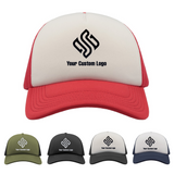 Customisable Trucker Cap, Custom Logo Cap, Classic Unisex Adult Cap, Your Own Logo Adjustable Size Cap, Personalised Gift Caps