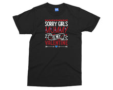 Funny Valentine's Day T-shirt Mum Dad Is My Valentine Shirt Gift for Kids Adults Tee