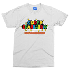 Super Grandaddio T-shirt Funny Grandad Retro Top Grandpa tshirt Grandfather Gift