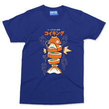 Sushi Carp Anime Fish T-shirt Funny Japanese Fish Sushi Food Lover Tourist Gift