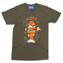 Sushi Carp Anime Fish T-shirt Funny Japanese Fish Sushi Food Lover Tourist Gift
