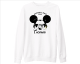 Custom Disneyland Sweatshirt Personalised Name Mickey Minnie Mouse Disney Paris Holiday Matching Jumpers