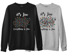 Funny Inside Out Sweatshirt | Christmas Anxiety Character Top Xmas Gifts