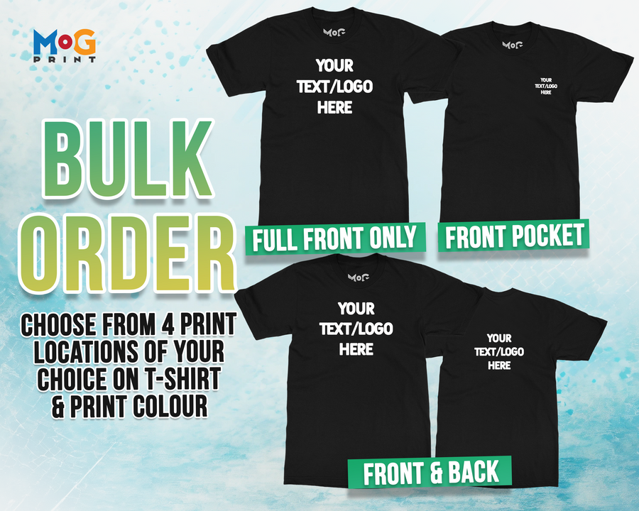Wholesale Custom Work T-Shirt, Personalised Logo Photo Shirt, Custom Logos / Text Company Business Workwear Tshirts, All Colours & Sizes