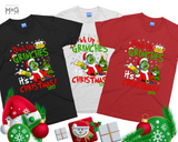 Drink Up Grinches Christmas T-shirt, Grinchmas Top, Xmas Tee for Men and Women