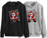 Christmas Dabbing Santa Hoodie Funny Dancing Dab Cheer Hoody Xmas Party Gifts