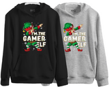 Funny Dabbing Elf Hoodie, Christmas Eve Party Group Matching Jumper For Video Gamers