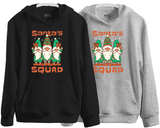 Santa Squad Gnomes Hoodie Christmas Crew Matching Family Hoody Funny Xmas Gifts