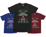 Merry Christmas Ya Filthy Animal T-shirt, Holiday Gifts for Men Women and Kids