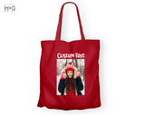 Customised Tote Bag Your Own Text Photo Purse Matching Group Bags Custom Gifts