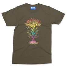 DNA Tree of Life T-shirt Spiritual Art Psychedelic Chakra Meditation Zen Gift