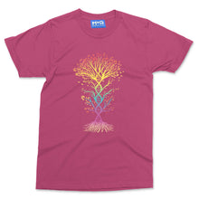 DNA Tree of Life T-shirt Spiritual Art Psychedelic Chakra Meditation Zen Gift