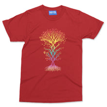DNA Tree of Life T-shirt Spiritual Art Psychedelic Chakra Meditation Zen Gift