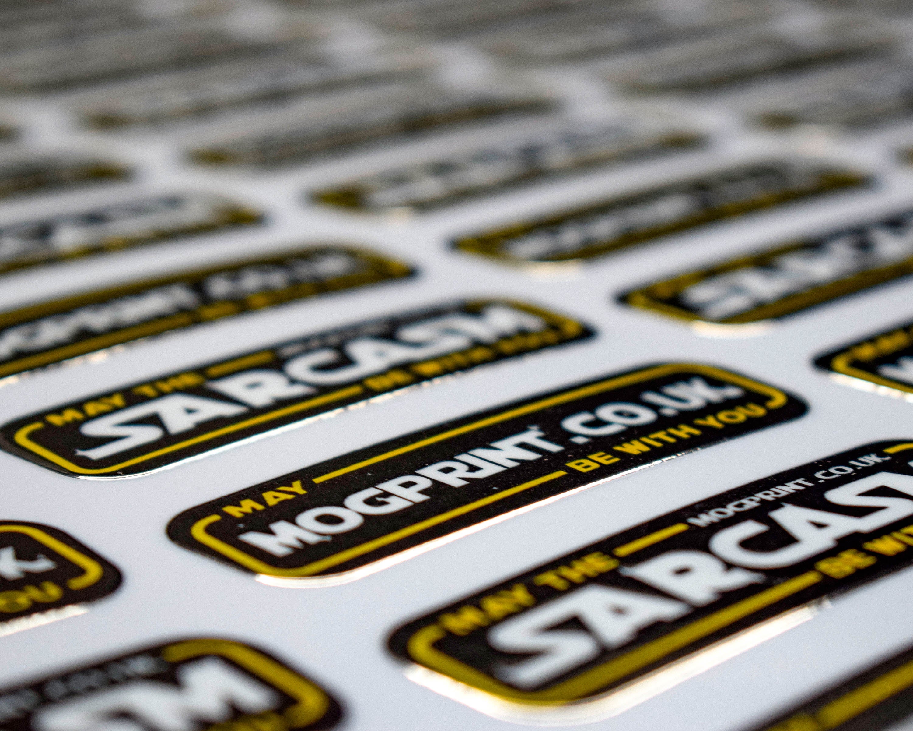 Custom 3D Stickers for Promotional Branding | UV DTF Personalise with ...