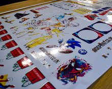 Bulk 3D Stickers Wholesale UV DTF Transfer Customised Metre Gang Sheets UK