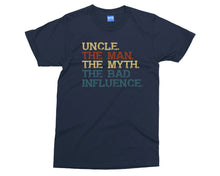Uncle Joke T-shirt for Men Retro Vintage Top Father's Day Gift Men's Funny Tee