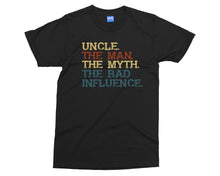 Uncle Joke T-shirt for Men Retro Vintage Top Father's Day Gift Men's Funny Tee