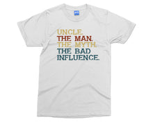 Uncle Joke T-shirt for Men Retro Vintage Top Father's Day Gift Men's Funny Tee