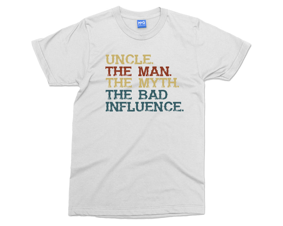 Uncle Joke T-shirt for Men Retro Vintage Top Father's Day Gift Men's Funny Tee