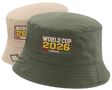 World Cup 2026 Bucket Hat USA Canada Mexico Football Fan Gift Cap