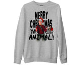 Funny Retro Home Alone Slogan Sweatshirt, Christmas Kevin McCallister Family Sweater