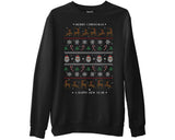 Merry Christmas And A Happy New Year Sweatshirt, Xmas Jumper for Men Women Kids