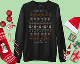 Merry Christmas And A Happy New Year Sweatshirt, Xmas Jumper for Men Women Kids