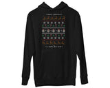 Merry Christmas And A Happy New Year Hoodie, Xmas Hoody for Men Women and Kids