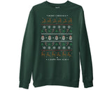 Merry Christmas And A Happy New Year Sweatshirt, Xmas Jumper for Men Women Kids