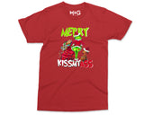 Merry Kiss My Ass T-shirt, Unisex Xmas Tee, Funny Grinch Shirt for Men Women