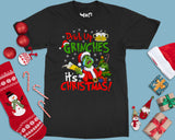 Drink Up Grinches Christmas T-shirt, Grinchmas Top, Xmas Tee for Men and Women