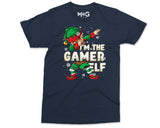 Funny Dabbing Elf T-shirt, Christmas Party Group Matching Tee For Video Gamers