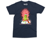 Christmas Is Coming T-Shirt Grinch on Candy Cane Throne Shirt Grinchmas Xmas Top