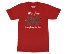 Disney Anxiety Christmas T-shirt | Funny Inside Out Top Xmas Lights Tee