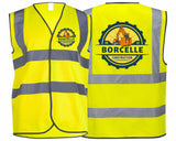 Custom Logo Hi-vis Vest Reflective High Visibility Safety Jacket