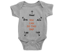 Funny You Can Do This Dad Joke Cute Baby Bodysuit Newborn Shower Romper