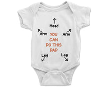 Funny You Can Do This Dad Joke Cute Baby Bodysuit Newborn Shower Romper
