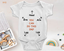 Funny You Can Do This Dad Joke Cute Baby Bodysuit Newborn Shower Romper