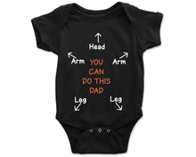 Funny You Can Do This Dad Joke Cute Baby Bodysuit Newborn Shower Romper