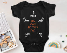 Funny You Can Do This Dad Joke Cute Baby Bodysuit Newborn Shower Romper