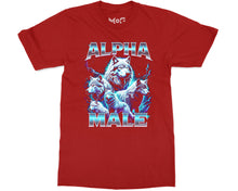 Funny Alpha Male Wolf T-shirt Men’s Sigma Wolves Shirt Manly Joke Tee