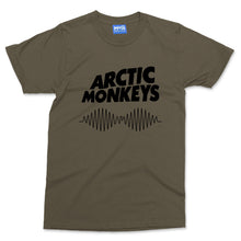 Retro Arctic Monkey Logo T-shirt Rock Band Music Festival Concert Gift Rave Top
