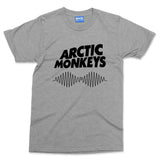 Retro Arctic Monkey Logo T-shirt Rock Band Music Festival Concert Gift Rave Top