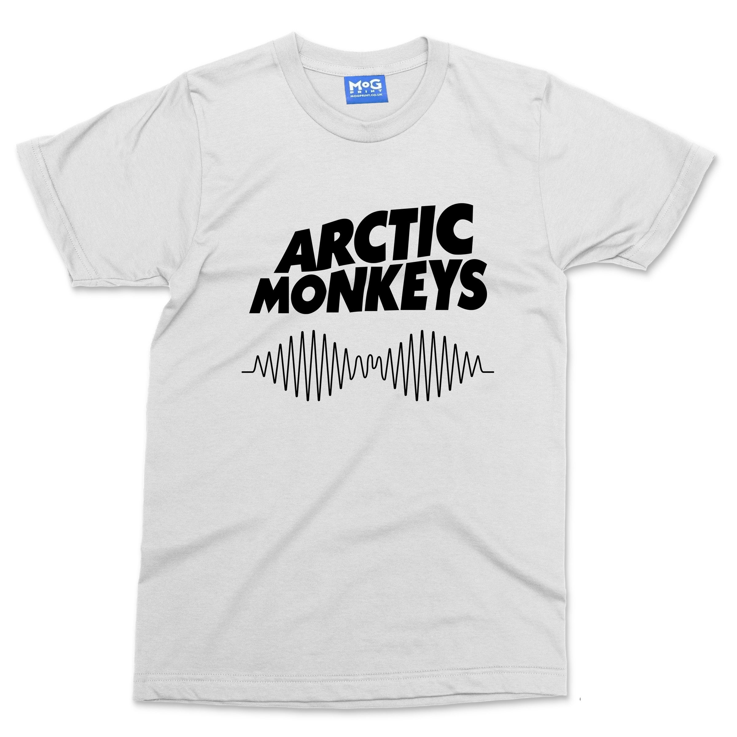 Retro Arctic Monkey Logo T-shirt Rock Band Music Festival Concert